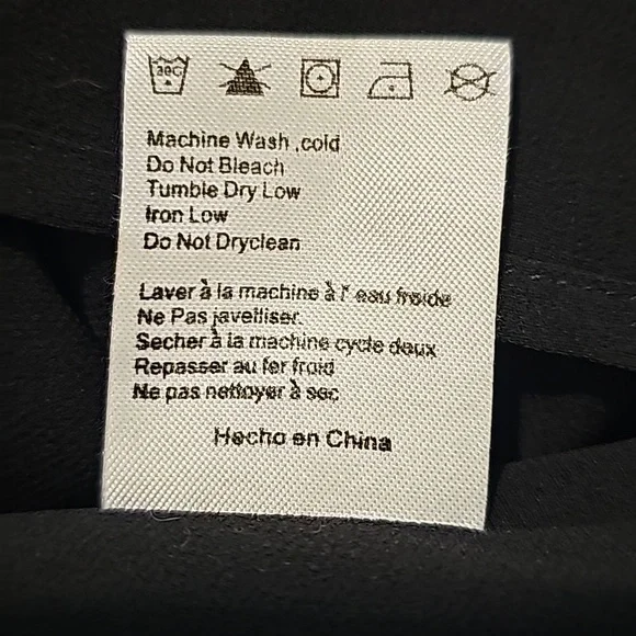 FOXIEDOX by Anthropologie Plisse Tiered Black Cold Shoulder Mini Dress - Picture 6 of 6